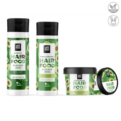 Logo HAIR FOOD AVOCADO